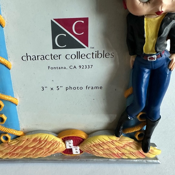 Betty Boop in Biker Dress 3.5" x 5" Retired Photo Frame Picture Frames - Picture 9 of 9